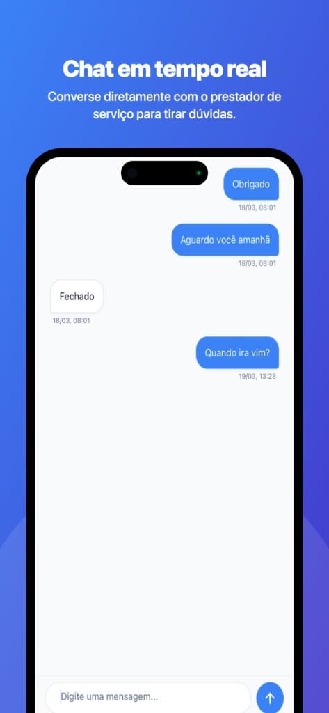 Acompanhamento em tempo real